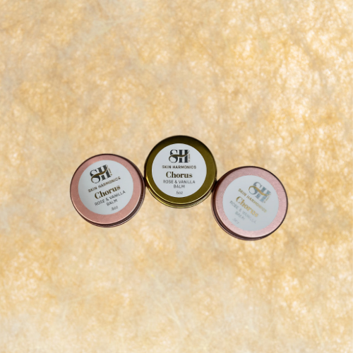 Chorus | Rose & Vanilla | Organic Lip Balm (0.5 oz) (Trio)