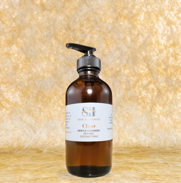 Clear | Organic Coconut Milk | Gentle Facial Cleanser (8 oz)