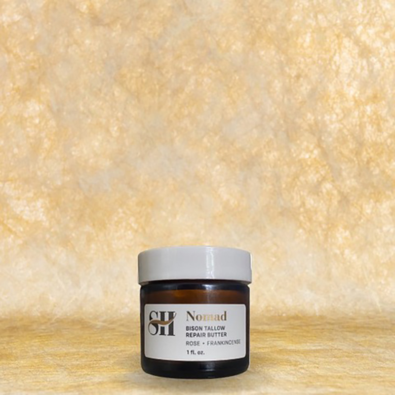 Nomad | Whipped Bison Tallow | Rose & Frankincense (1 oz)